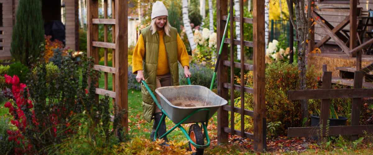 Au travail dans le jardin d’automne !